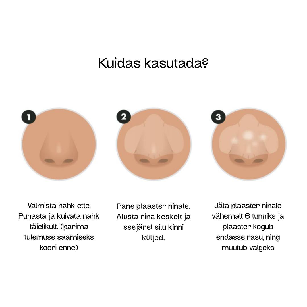 Hüdrokolloid ninaplaastrid